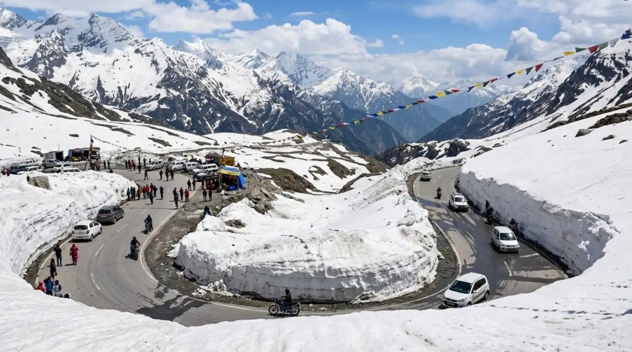 Rohtang Pass near Manali